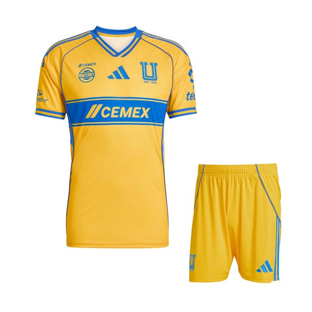 Camiseta Tigres UANL 1ª Niño 2025/26